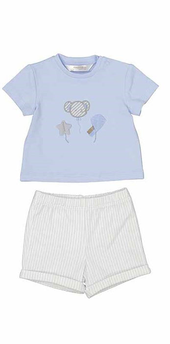 Mayoral Baby Boys Sky Blue Shorts Set