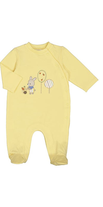 Yellow Bunny Footie