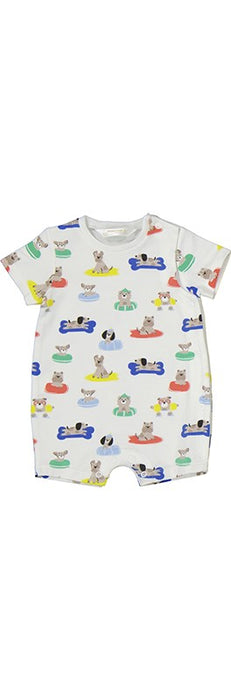 Baby Boy Fun Puppy Romper