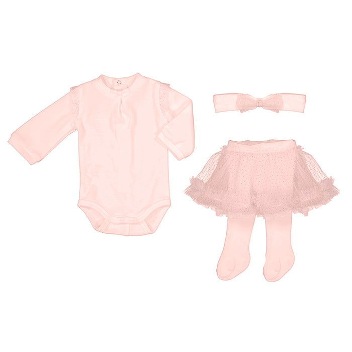 Baby Girl Tutu Set - Pink