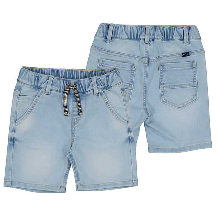 Light Wash Soft & Stretchy Denim Shorts