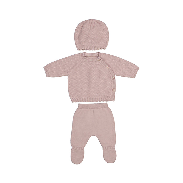 Mayoral Baby Girl Pink 3-piece TMH Set