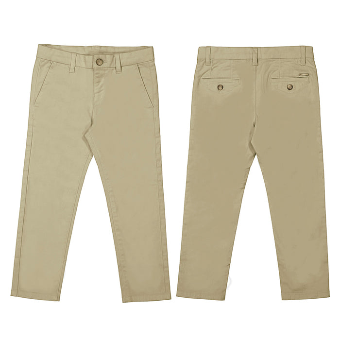 Slim Fit Khaki Pants