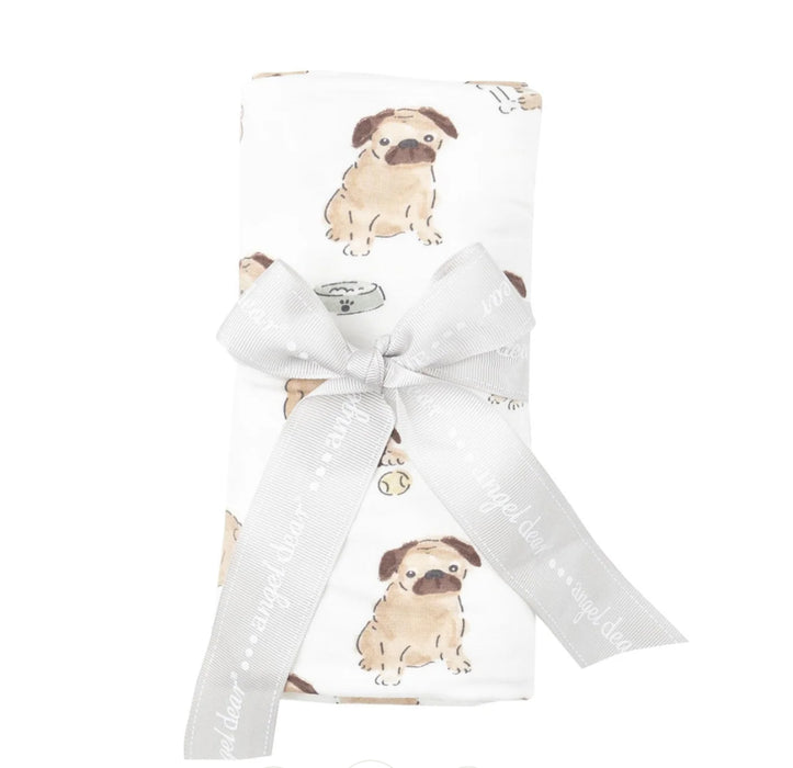 Angel Dear Pugs Swaddle Blanket