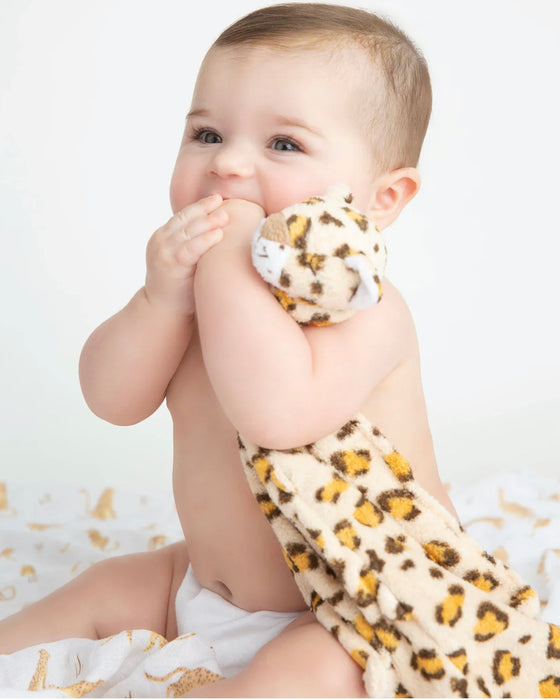 Angel Dear Lovey Blankie- Leopard