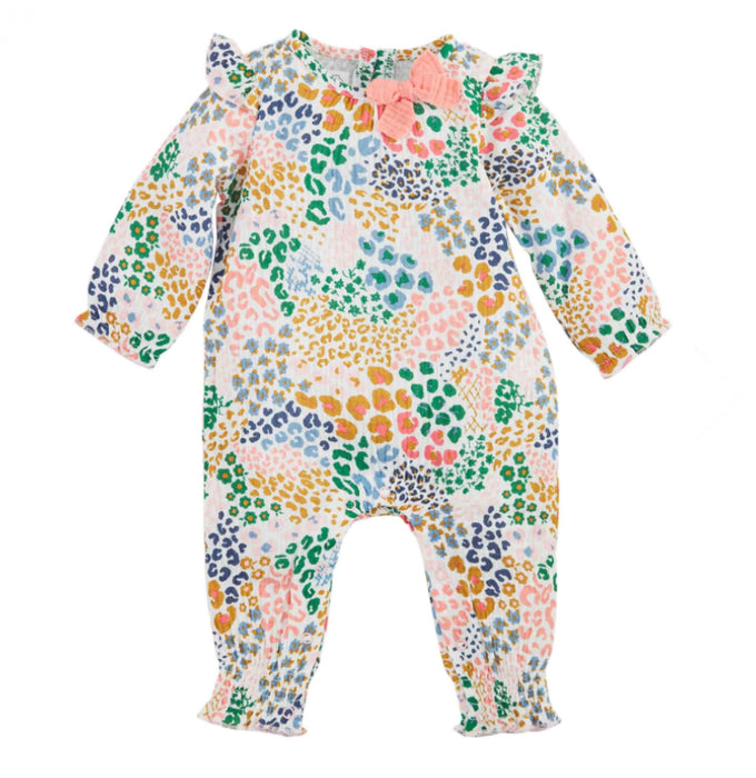 RAINBOW LEOPARD BABY BODYSUIT