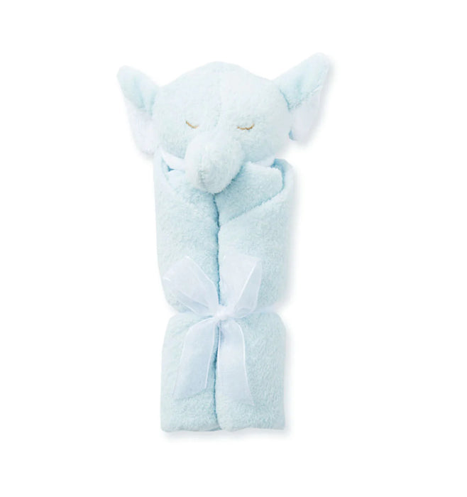 Angel Dear Lovey Blankie- Blue Elephant