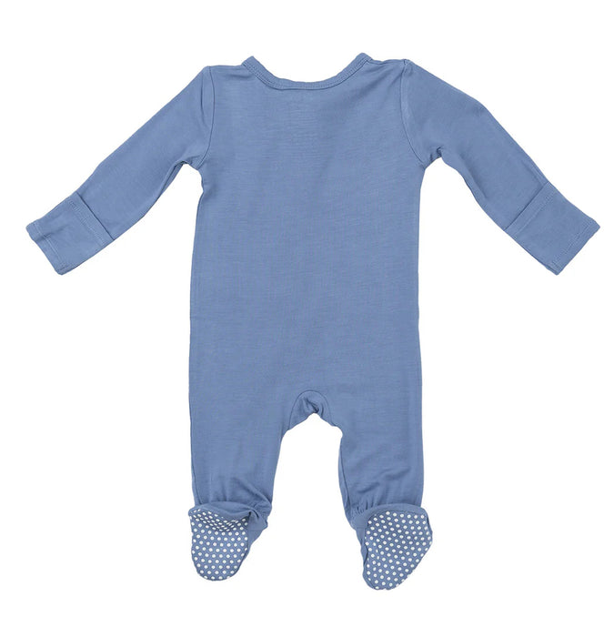 Angel Dear Colony Blue 2-way Zipper Footie