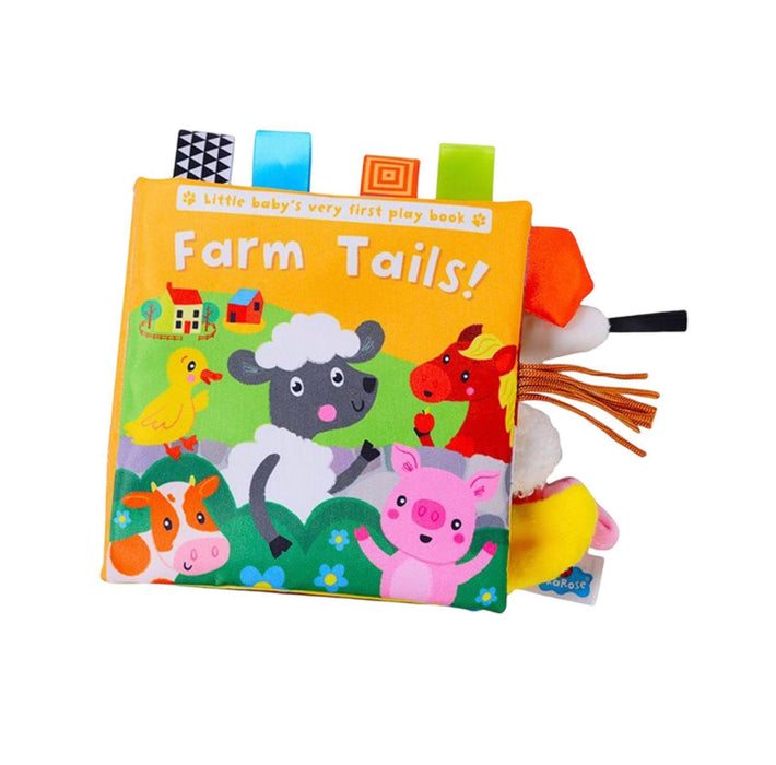 Baby’s Very First Funny Tails Crinkle Book- Farm Tails