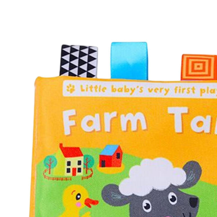 Baby’s Very First Funny Tails Crinkle Book- Farm Tails