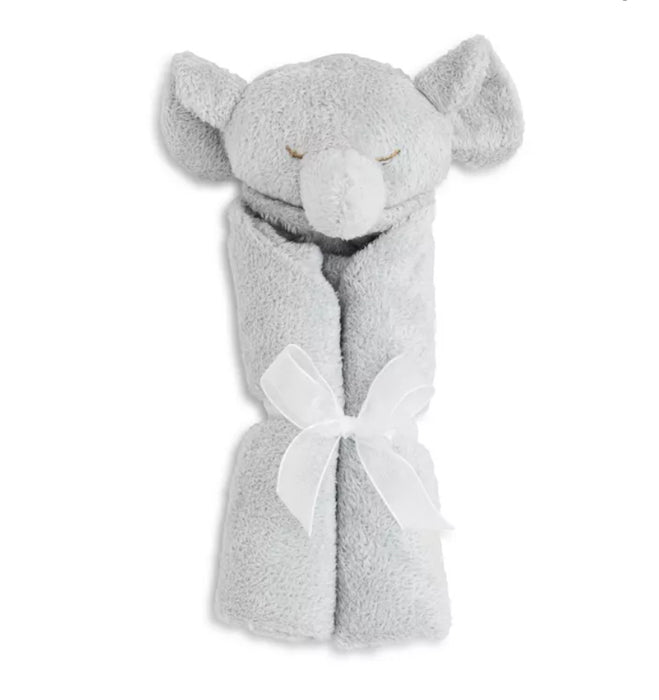 Angel Dear Grey Elephant Lovey Blankie