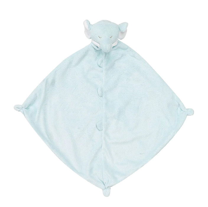 Angel Dear Lovey Blankie- Blue Elephant