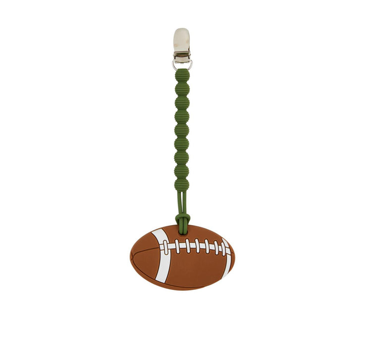 Football Clip-On Teether