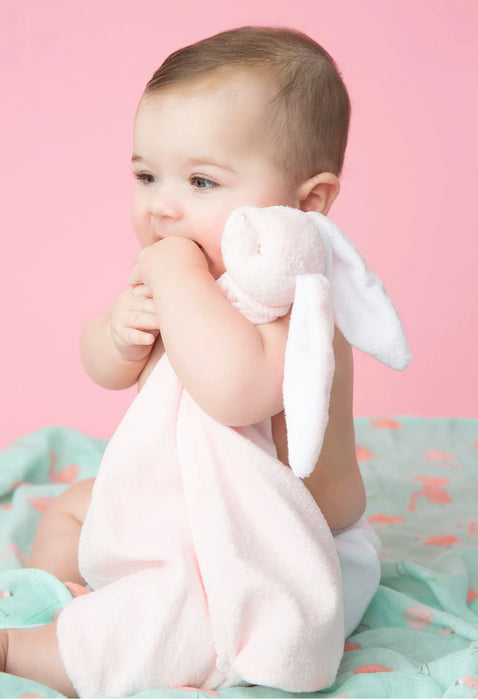 Angel Dear Lovey Blankie- Pink Bunny