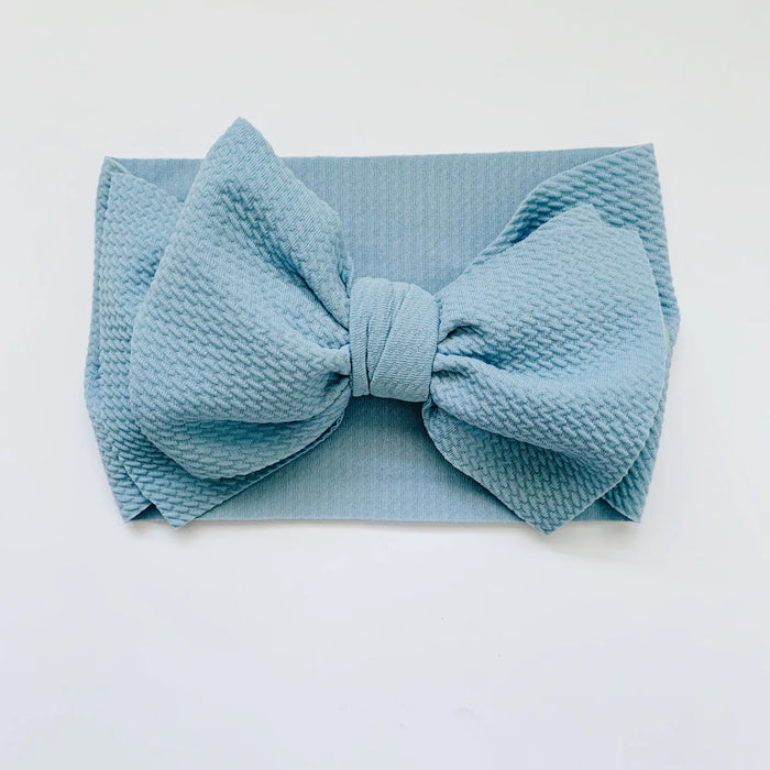 Jumbo Bow Head Wrap