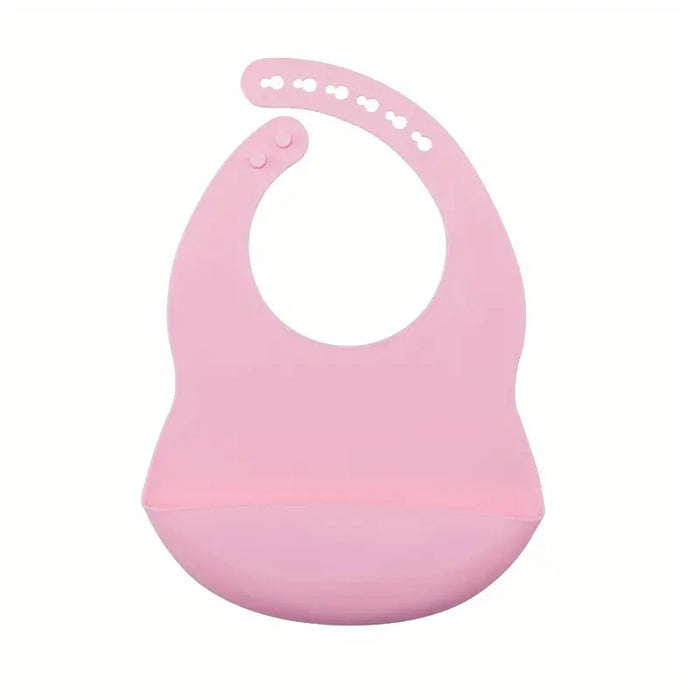 Infants’ 1 Piece Adjustable Silicone Bib