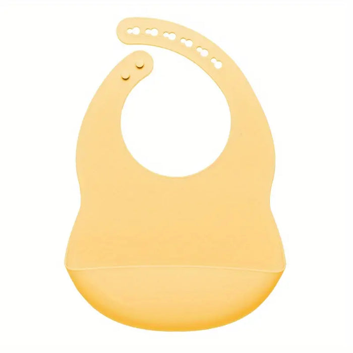 Infants’ 1 Piece Adjustable Silicone Bib