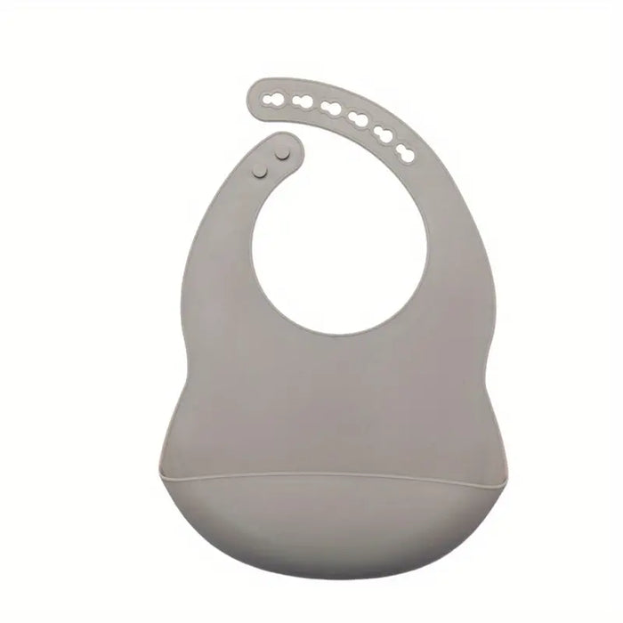 Infants’ 1 Piece Adjustable Silicone Bib