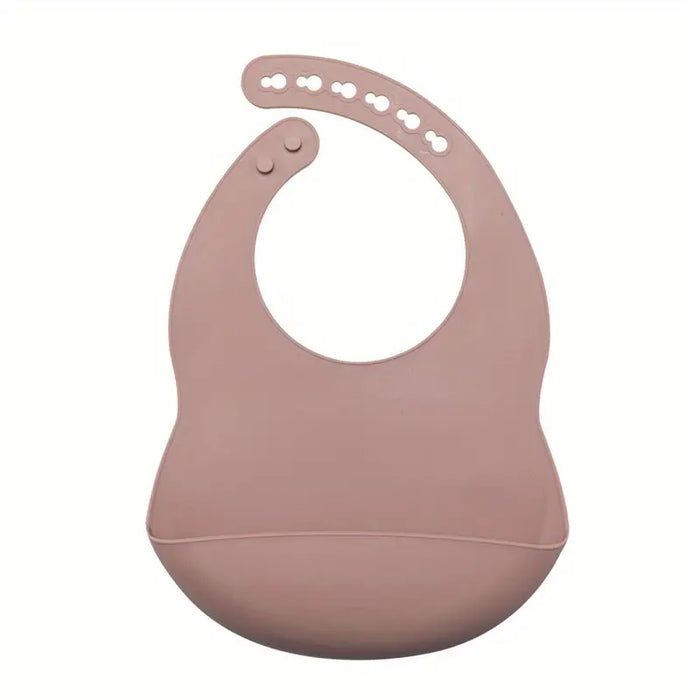 Infants’ 1 Piece Adjustable Silicone Bib