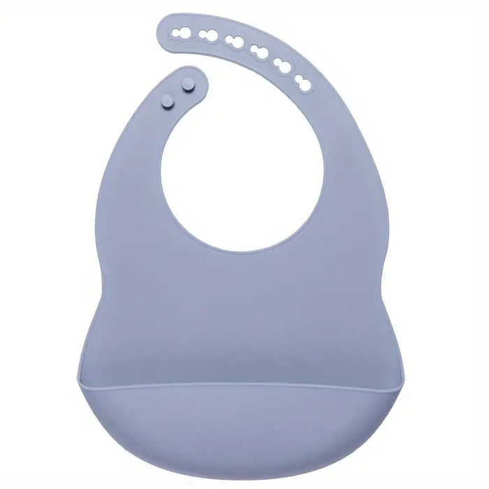 Infants’ 1 Piece Adjustable Silicone Bib