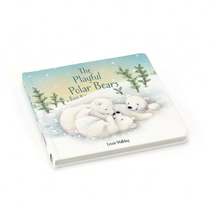 Jellycat Board Book-The Playful Polar Bears