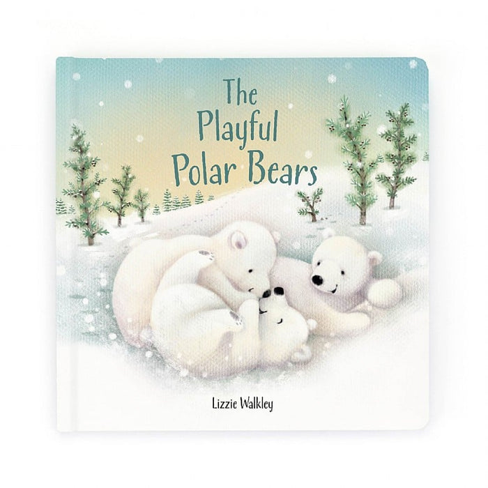 Jellycat Board Book-The Playful Polar Bears