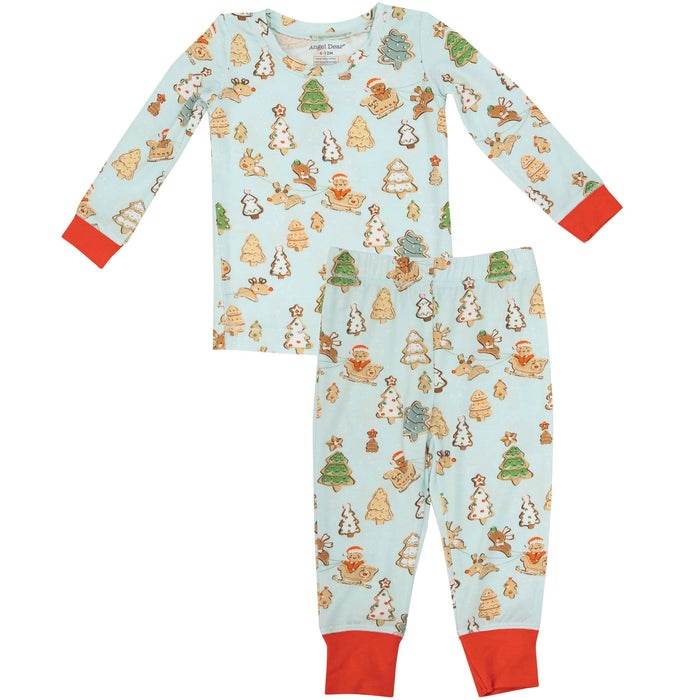 Gingerbread Sleigh Ride Long Sleeve Loungewear Set