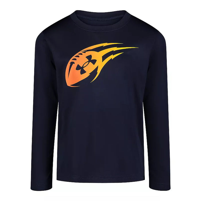 Under Armour Long Sleeve Tee in Midnight Navy