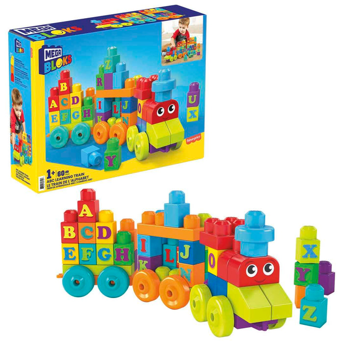 MEGA Bloks Building Basics ABC Learning Train