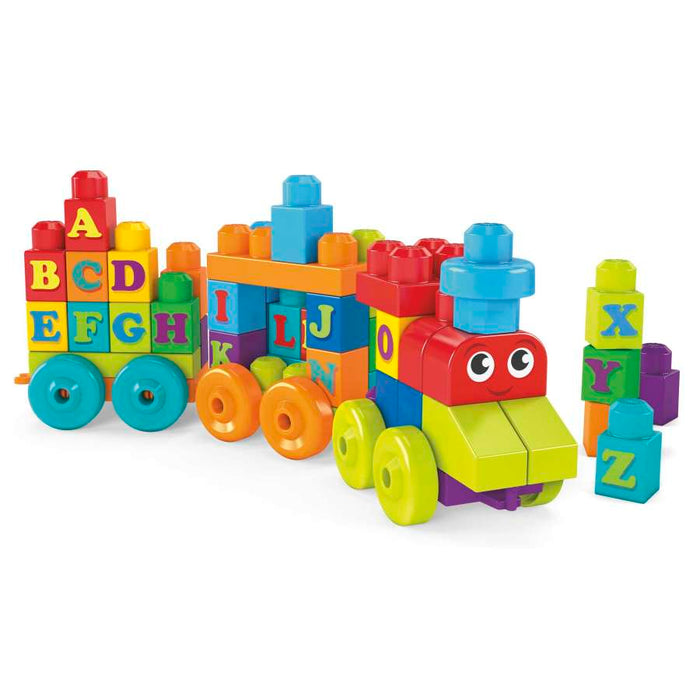 MEGA Bloks Building Basics ABC Learning Train