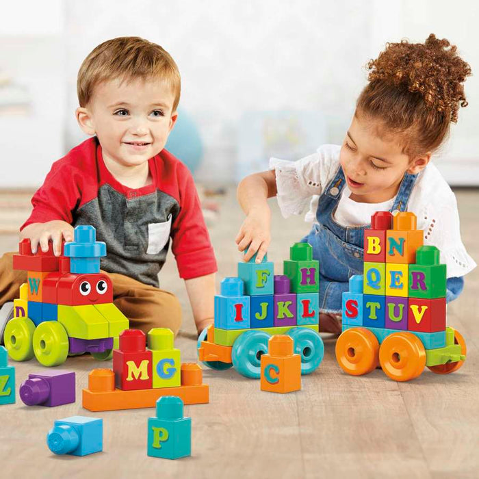 MEGA Bloks Building Basics ABC Learning Train