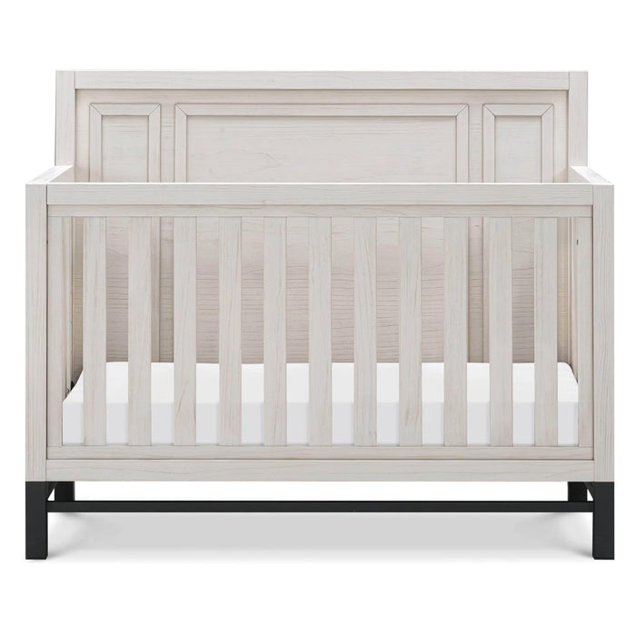 Monogram Newbern 4-in-1 Convertible Crib - White Driftwood