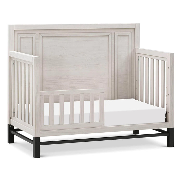 Monogram Newbern 4-in-1 Convertible Crib - White Driftwood