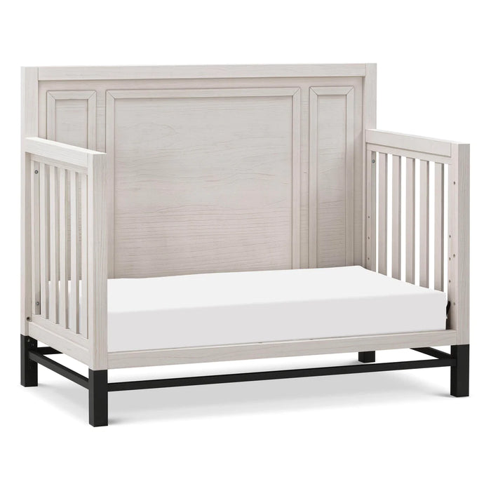 Monogram Newbern 4-in-1 Convertible Crib - White Driftwood