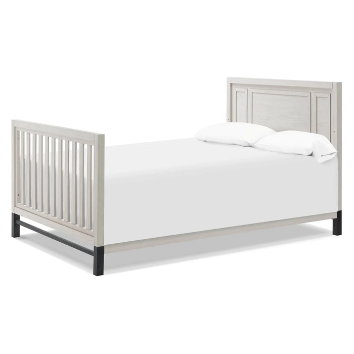 Monogram Newbern 4-in-1 Convertible Crib - White Driftwood