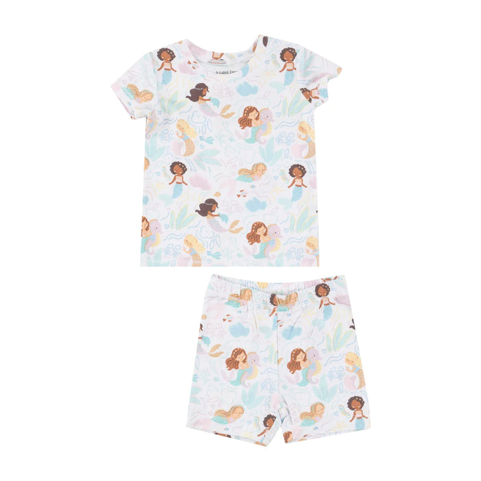 Angel Dear Baby Magical Mermaids Short Loungewear Set