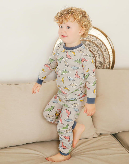 Dino Time Long Sleeved Pajama/ Loungewear Set