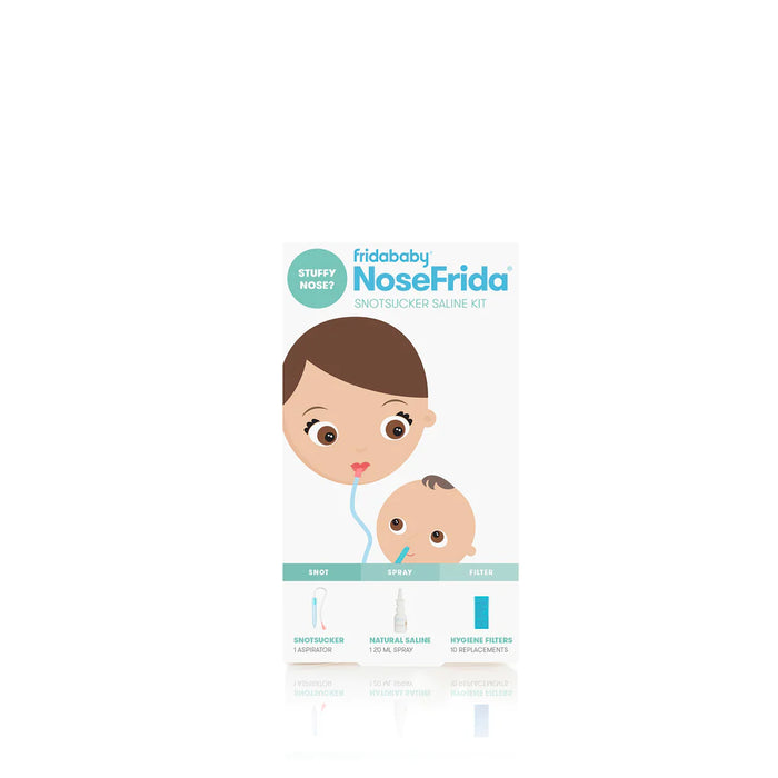 FridaBaby- NoseFrida -Snot Sucker Saline Kit