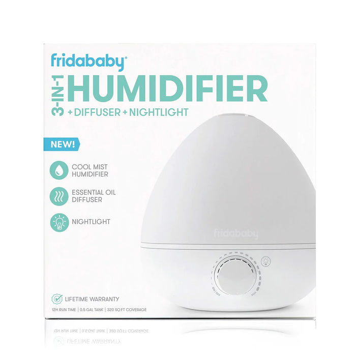 FridaBaby - BreatheFrida - 3 in 1 Humidifier/ Diffuser/ Nightlight