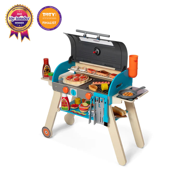 Deluxe Grill & Pizza Oven Playset