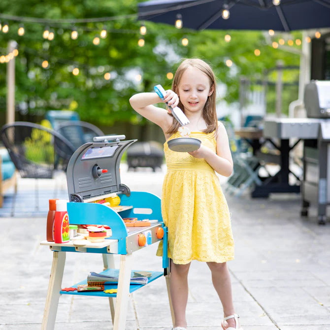 Deluxe Grill & Pizza Oven Playset