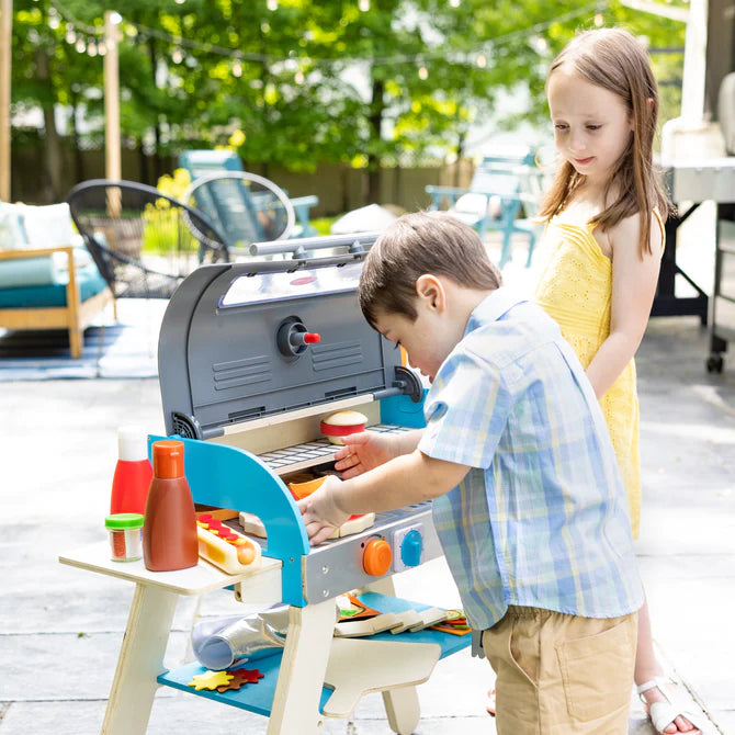 Deluxe Grill & Pizza Oven Playset