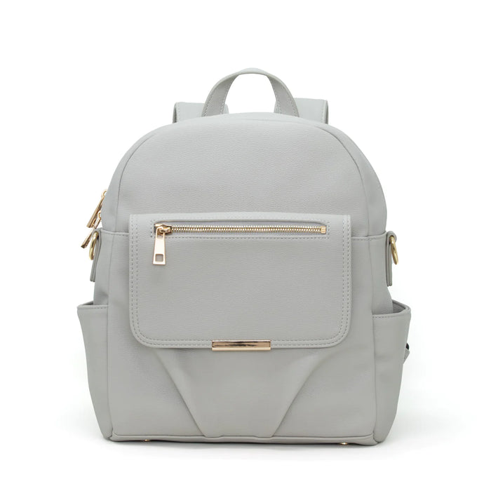 Pretty Pockets Small Backpack - Gray