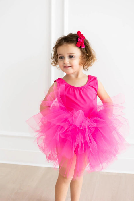 Mila & Rose Hot Pink Tutu Leotard