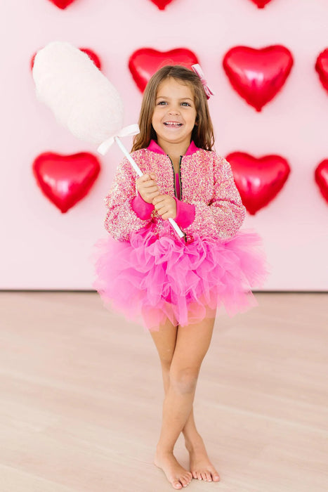 Mila & Rose Hot Pink Tutu Leotard