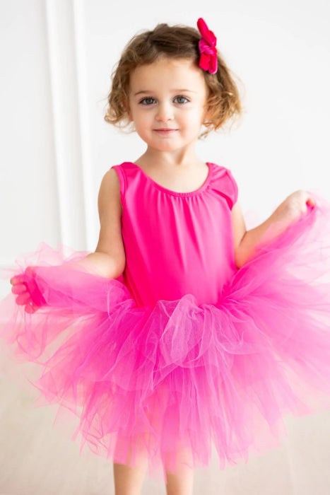 Mila & Rose Hot Pink Tutu Leotard