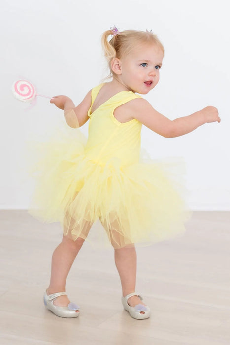 Mila & Rose Yellow Tank Tutu Leotard