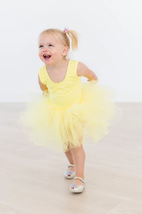 Mila & Rose Yellow Tank Tutu Leotard