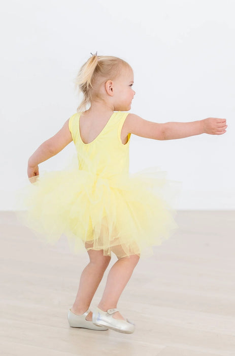 Mila & Rose Yellow Tank Tutu Leotard