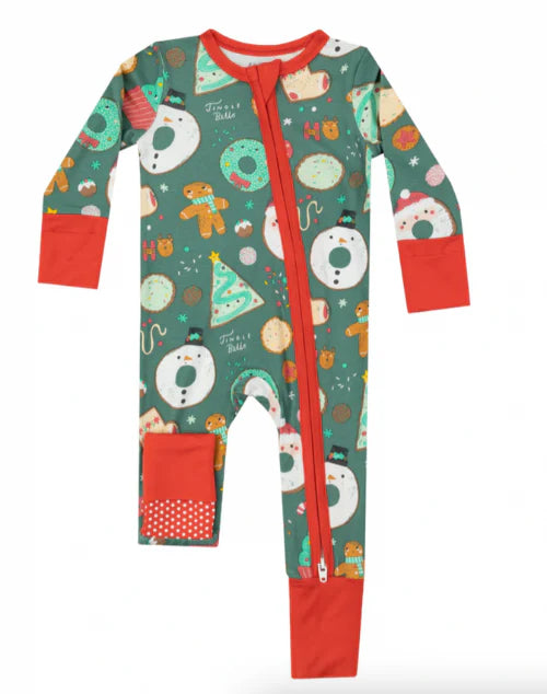 Angel Dear Christmas Treats 2-way Zipper Romper